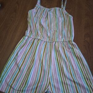 Colorful Striped Kids Romper